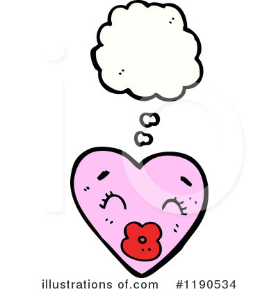 Royalty-Free (RF) Heart Clipart Illustration by lineartestpilot - Stock Sample #1190534