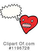 Heart Clipart #1196728 by lineartestpilot