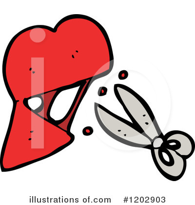 Royalty-Free (RF) Heart Clipart Illustration by lineartestpilot - Stock Sample #1202903