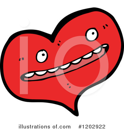 Royalty-Free (RF) Heart Clipart Illustration by lineartestpilot - Stock Sample #1202922