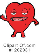 Heart Clipart #1202931 by lineartestpilot