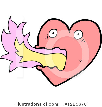Royalty-Free (RF) Heart Clipart Illustration by lineartestpilot - Stock Sample #1225676