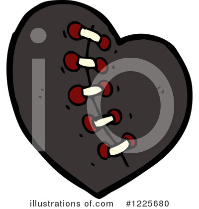 Royalty-Free (RF) Heart Clipart Illustration by lineartestpilot - Stock Sample #1225680