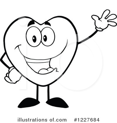 Royalty-Free (RF) Heart Clipart Illustration by Hit Toon - Stock Sample #1227684