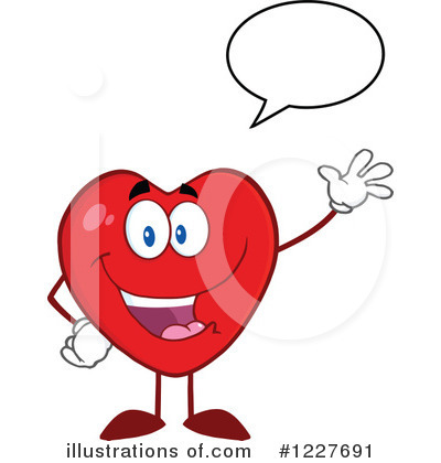 Royalty-Free (RF) Heart Clipart Illustration by Hit Toon - Stock Sample #1227691