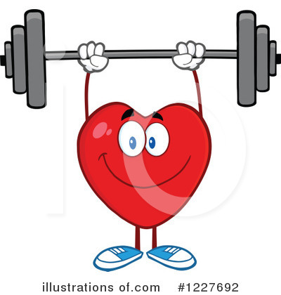 Royalty-Free (RF) Heart Clipart Illustration by Hit Toon - Stock Sample #1227692