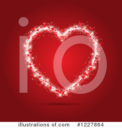 Royalty-Free (RF) Heart Clipart Illustration by KJ Pargeter - Stock Sample #1227864