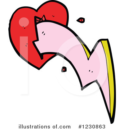 Royalty-Free (RF) Heart Clipart Illustration by lineartestpilot - Stock Sample #1230863