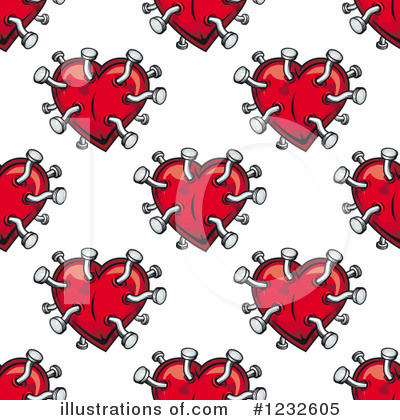 Royalty-Free (RF) Heart Clipart Illustration by Vector Tradition SM - Stock Sample #1232605