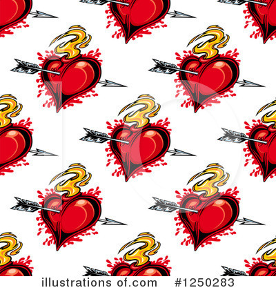 Royalty-Free (RF) Heart Clipart Illustration by Vector Tradition SM - Stock Sample #1250283