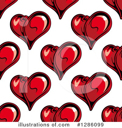 Royalty-Free (RF) Heart Clipart Illustration by Vector Tradition SM - Stock Sample #1286099