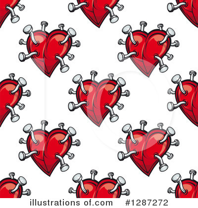 Royalty-Free (RF) Heart Clipart Illustration by Vector Tradition SM - Stock Sample #1287272