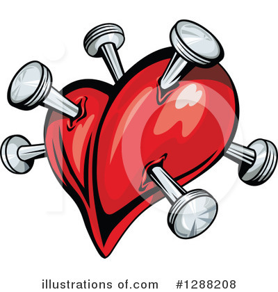Royalty-Free (RF) Heart Clipart Illustration by Vector Tradition SM - Stock Sample #1288208