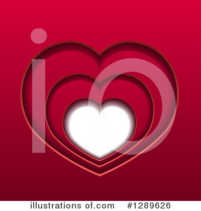 Hearts Clipart #1289626 by vectorace