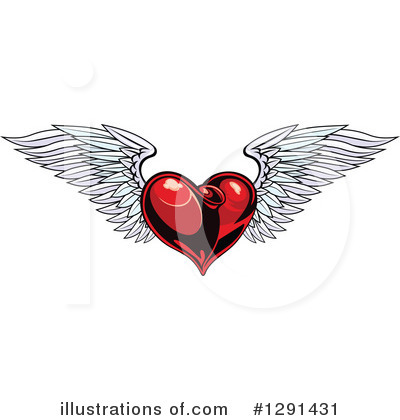 Royalty-Free (RF) Heart Clipart Illustration by Vector Tradition SM - Stock Sample #1291431