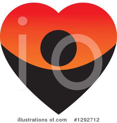 Royalty-Free (RF) Heart Clipart Illustration by ColorMagic - Stock Sample #1292712