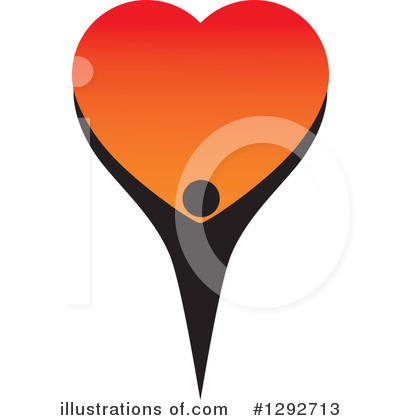 Royalty-Free (RF) Heart Clipart Illustration by ColorMagic - Stock Sample #1292713