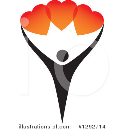 Royalty-Free (RF) Heart Clipart Illustration by ColorMagic - Stock Sample #1292714