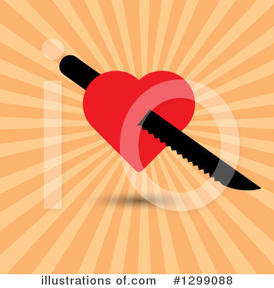 Royalty-Free (RF) Heart Clipart Illustration by ColorMagic - Stock Sample #1299088