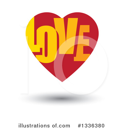 Royalty-Free (RF) Heart Clipart Illustration by ColorMagic - Stock Sample #1336380
