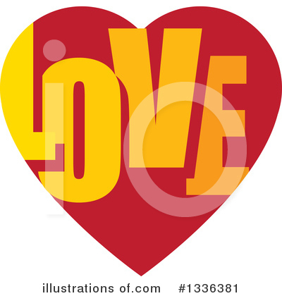Royalty-Free (RF) Heart Clipart Illustration by ColorMagic - Stock Sample #1336381