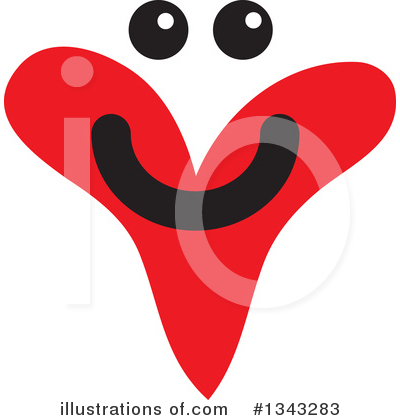Royalty-Free (RF) Heart Clipart Illustration by ColorMagic - Stock Sample #1343283