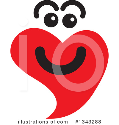 Royalty-Free (RF) Heart Clipart Illustration by ColorMagic - Stock Sample #1343288