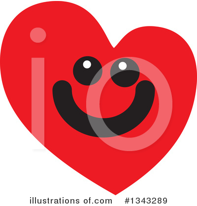 Royalty-Free (RF) Heart Clipart Illustration by ColorMagic - Stock Sample #1343289