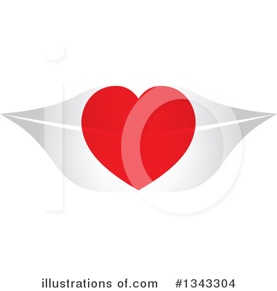 Royalty-Free (RF) Heart Clipart Illustration by ColorMagic - Stock Sample #1343304