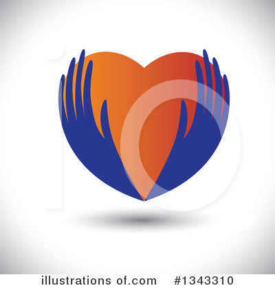 Royalty-Free (RF) Heart Clipart Illustration by ColorMagic - Stock Sample #1343310