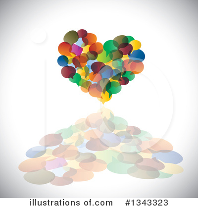Royalty-Free (RF) Heart Clipart Illustration by ColorMagic - Stock Sample #1343323