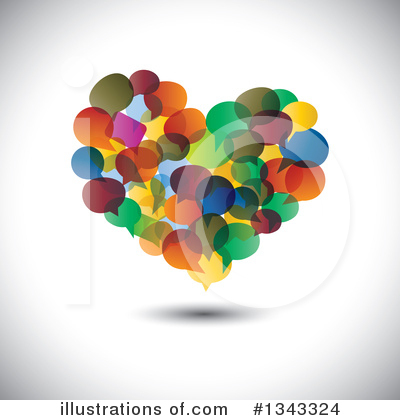 Royalty-Free (RF) Heart Clipart Illustration by ColorMagic - Stock Sample #1343324