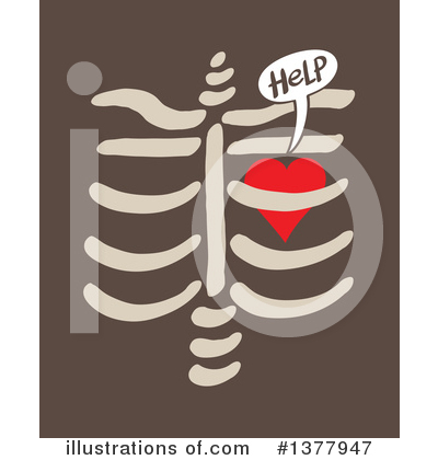 Royalty-Free (RF) Heart Clipart Illustration by Zooco - Stock Sample #1377947