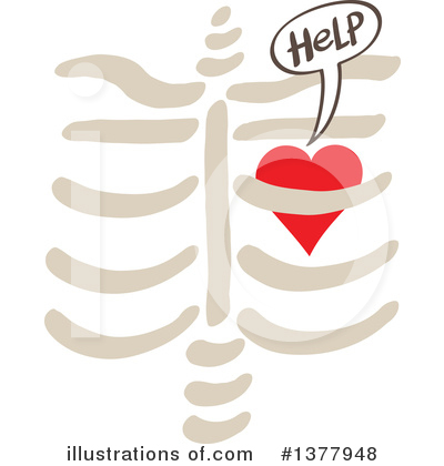 Hearts Clipart #1377948 by Zooco