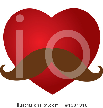 Royalty-Free (RF) Heart Clipart Illustration by ColorMagic - Stock Sample #1381318