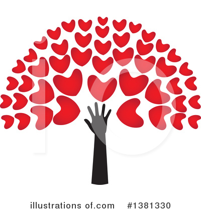 Royalty-Free (RF) Heart Clipart Illustration by ColorMagic - Stock Sample #1381330