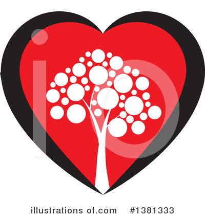 Royalty-Free (RF) Heart Clipart Illustration by ColorMagic - Stock Sample #1381333