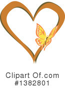 Heart Clipart #1382801 by MilsiArt