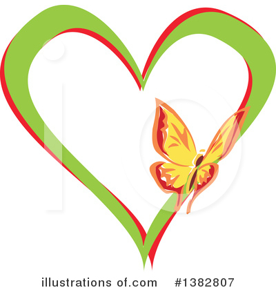 Royalty-Free (RF) Heart Clipart Illustration by MilsiArt - Stock Sample #1382807