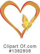 Heart Clipart #1382808 by MilsiArt