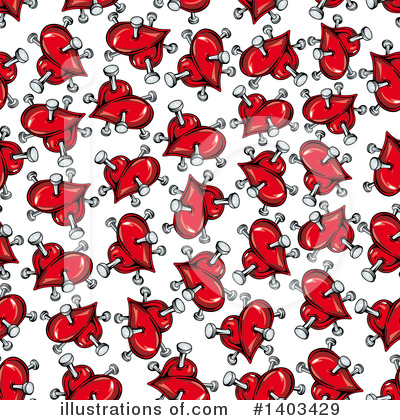 Royalty-Free (RF) Heart Clipart Illustration by Vector Tradition SM - Stock Sample #1403429