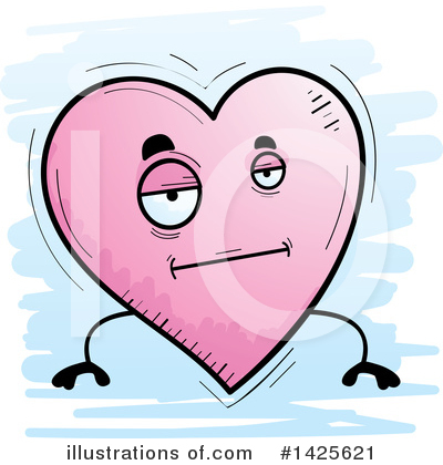 Heart Character Clipart #1425621 by Cory Thoman