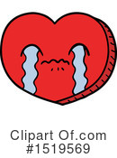 Heart Clipart #1519569 by lineartestpilot