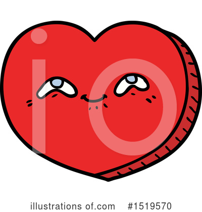 Royalty-Free (RF) Heart Clipart Illustration by lineartestpilot - Stock Sample #1519570