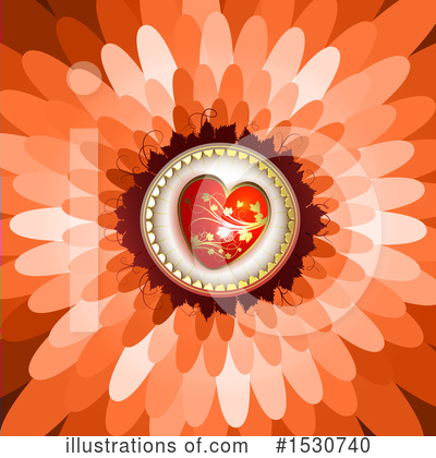 Royalty-Free (RF) Heart Clipart Illustration by merlinul - Stock Sample #1530740