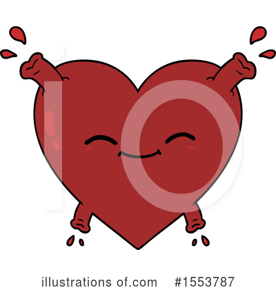Royalty-Free (RF) Heart Clipart Illustration by lineartestpilot - Stock Sample #1553787