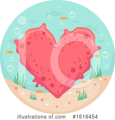 Royalty-Free (RF) Heart Clipart Illustration by BNP Design Studio - Stock Sample #1616454
