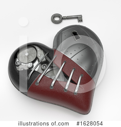 Royalty-Free (RF) Heart Clipart Illustration by KJ Pargeter - Stock Sample #1628054