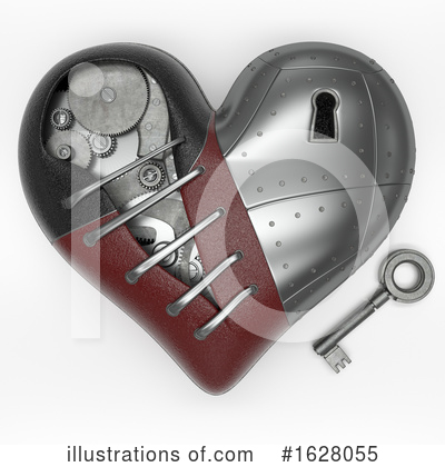 Royalty-Free (RF) Heart Clipart Illustration by KJ Pargeter - Stock Sample #1628055