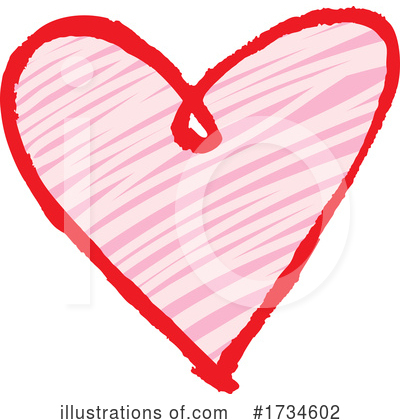 Royalty-Free (RF) Heart Clipart Illustration by NL shop - Stock Sample #1734602
